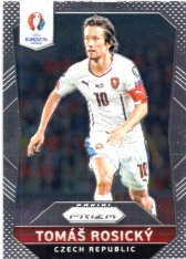 Fotbalová kartička 2016 Panini Prizm EURO Tomáš Rosický Česká Republika