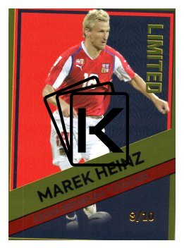 fotbalová kartička 2023 Pro Arena Repre Gold /10 Marek Heinz