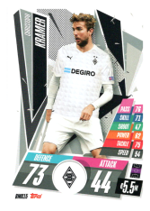 fotbalová kartička Topps Match Attax Champions League 2020-21 BMG15 Christoph Kramer VfL Borussia Monchengladbach