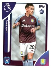 fotbalová kartička 2025-26 Topps  Premier League 31 Louie Barry (Aston Villa)  -  Rookie