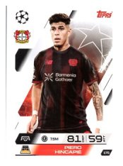 fotbalová kartička 2025-26 Topps Match Attax UCC 175 Piero Hincapié (Bayer 04 Leverkusen)