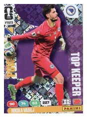 fotbalová kartička World Cup 2026 Adrenalyn XL Top Keeper  FTS73.  Nikola Vasilj (Bosnia & Herzegovina)