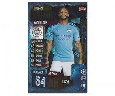 Fotbalová kartička 2019-2020 Topps Match Attax Champions League 100 Club Raheem Sterling 8 Manchester City