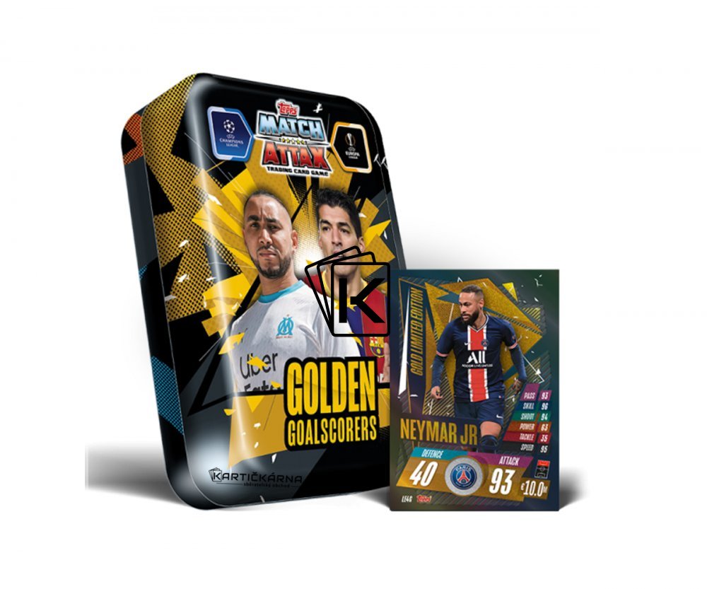 Topps Match Attax Champions League 202021 Golden Goal Scorers Velká