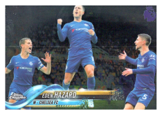2018-19 Topps Chrome Premier League 73 Eden Hazard Chelsea FC