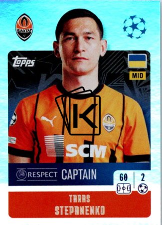 2024-25 Topps Champions League 197 Taras Stepanenko (FC Shakhtar Donetsk)