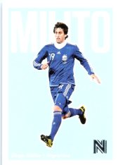 2017 Panini Nobility 9 Diego Milito - Argentina