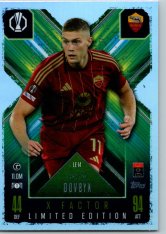 Fotbalová kartička 2024-25 Topps Match Attax EXTRA UEFA Club Competitions Limited Edition LE 14.  Artem Dobvyk (AS Roma)
