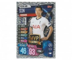 Fotbalová kartička 2019-2020  Topps Champions League Match Attax -  MVP Heung Min Son Tottenham Hotspur