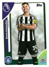 fotbalová kartička 2025-26 Topps  Premier League 227 Bruno Guimarães (Newcastle United)