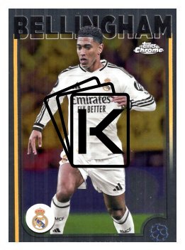 fotbalová kartička 2024-25 Topps Chrome UCC 22 Jude Bellingham, Real Madrid C.F.