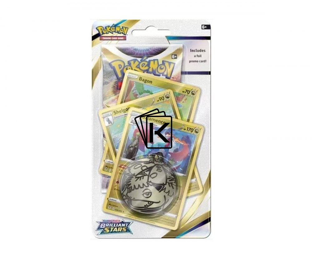 Pokémon Sword And Shield - Brilliant Stars Premium Check Lane Blister ...