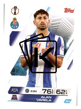 fotbalová kartička 2025-26 Topps Match Attax UCC 314 Alan Varela (FC Porto)