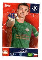 2025-26 Topps Champions League PSV Eindhoven 370 Matěj Kovář