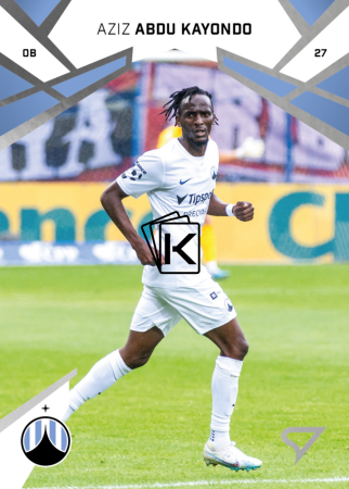 Fotbalová kartička 2024-25 SportZoo Chance Liga Serie 2 FC Slovan Liberec 282 AZIZ ABDU KAYONDO