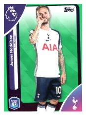 fotbalová kartička 2025-26 Topps  Premier League 262 James Maddison (Tottenham Hotspur)-PARALLEL Green