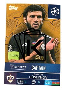 2025-26 Topps Champions League  Qarabağ FK 541 Badavi Hüseynov
