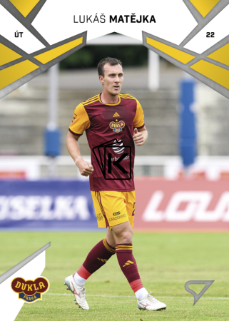 Fotbalová kartička 2024-25 SportZoo Chance Liga Serie 1 FK Dukla Praha Lukáš Matějka 192