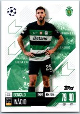 fotbalová kartička 2024-25 Topps Match Attax UEFA Club Competitions 273 Goncalo Ignacio (Sporting Clube de Portugal)