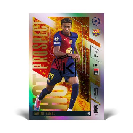 2024-25 Topps Match Attax EXTRA UEFA Club Competitions 5 Balíčků + 1 balíček zdarma