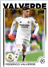fotbalová kartička 2024-25 Topps UEFA Club Competitions Flagship 164 Federico Valverde Real Madrid CF