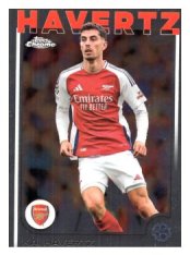 fotbalová kartička 2024-25 Topps Chrome 125 Kai Havertz, Arsenal FC