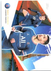 Fotbalová kartička Topps 2021-22 PSG Team Set Our City 23 Leandro Paredes