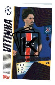 2025-26 Topps Champions League 2024/25 UEFA Champions League Team of the Season 9 Vitinha (Paris Saint-Germain)
