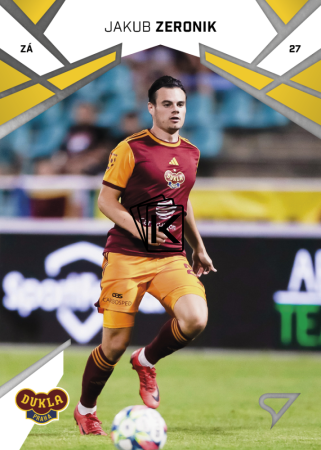 Fotbalová kartička 2024-25 SportZoo Chance Liga Serie 1 FK Dukla Praha Jakub Zeronik 191