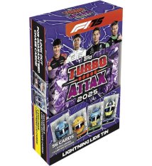 2025 Topps Turbo Attax Formule 1 Mega Tin LIGHTNING LIDS