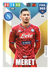 Fotbalová kartička Panini Adrenalyn XL FIFA 365 - 2020 Team Mate 268 Alex Meret SSC Neapol
