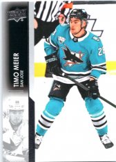 hokejová karta 2021-22 UD Series One 152 Timo Meier - San Jose Sharks