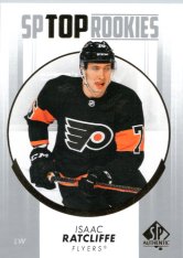 2022-23 Upper Deck SP Authentic SP Top Rookies TR-30 Isaac Ratcliffe - Philadelphia Flyers