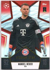 Fotbalová kartička 2023-24 Topps Match Attax UEFA Club Competitions Stadium Star Limited Edition SS6 Manuel Neuer FC Bayern Munchen