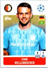 2024-25 Topps Champions League 210 Timon Wellenreuther(Feyenoord)