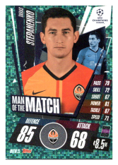 fotbalová kartička 2020-21 Topps Match Attax Champions League Extra Man of the Match MOTM21 Taras Stepanenko FC Shakhtar Donetsk
