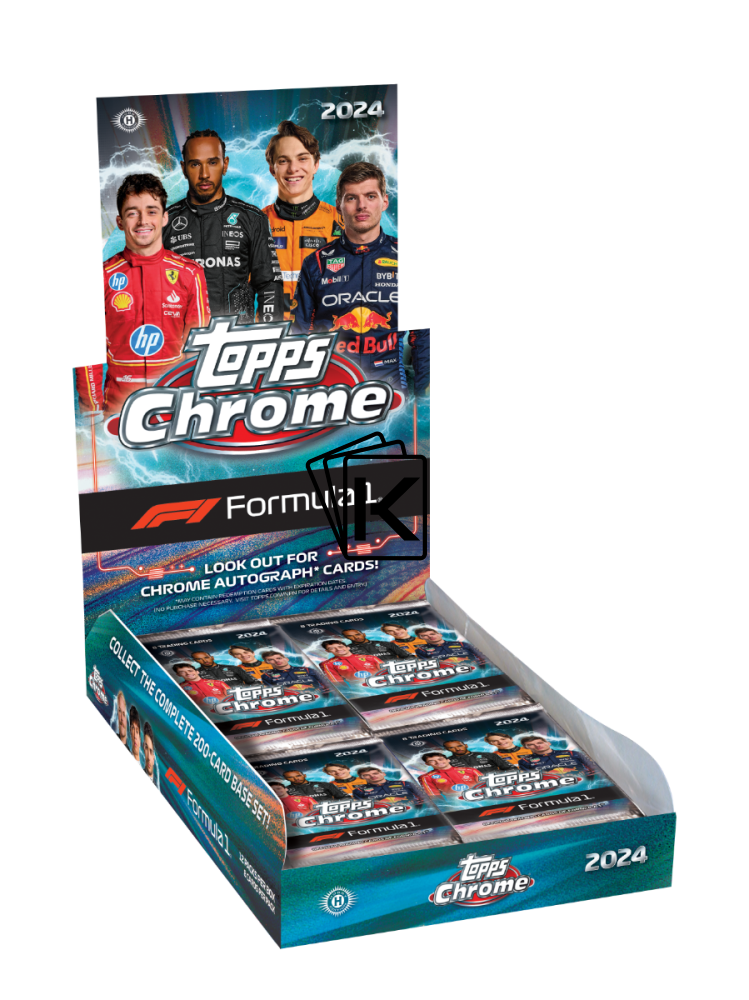 2024 Topps Chrome Formula 1 Hobby Box Kartičkárna