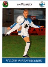 1995 Papyro 152 Martin Hyský FC Slovan Liberec Rookie