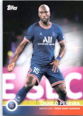 Fotbalová kartička Topps 2021-22 PSG Team Set 10 Danilo Pereira