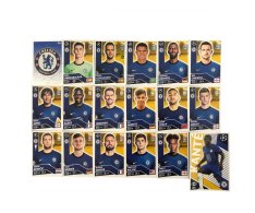 2020-21 Topps Champions League Týmový set Chelsea FC (18 samolepek)