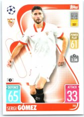 fotbalová kartička 2021-22 Topps Match Attax UEFA Champions 260 Papu Gomez Sevilla FC