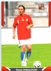 fotbalová kartička 2022 Pro Arena Repre v srdcích Red Series 4 Marek Jankulovski