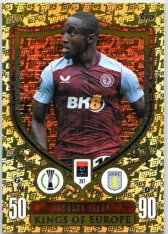 2023-24 Topps Match Attax EXTRA UEFA Club Competition Kings of Europe 287 Moussa Diaby (Aston Villa)
