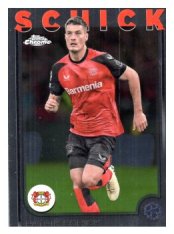 fotbalová kartička 2024-25 Topps Chrome UCC 67 Patrik Schick, Bayer 04 Leverkusen