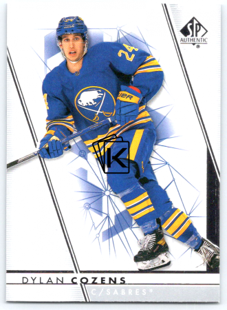 2022-23 Upper Deck SP Authentic 24 Dylan Cozens - Buffalo Sabres