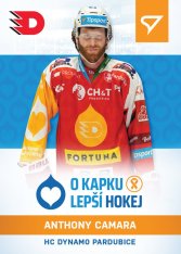 hokejová kartička 2021-22 SportZoo Live Tipsport Extraliga O Kapku Lepší Hokej  KN-03 Anthony Camara HC Dynamo Pardubice /41