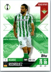 Fotbalová kartička 2024-25 Topps Match Attax EXTRA UEFA Club Competitions Squad Update 17.  Ricardo Rodríguez (Real Betis Balompié)
