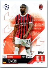 fotbalová kartička 2024-25 Topps Match Attax UEFA Club Competitions 309 Fikayo Tomori (AC Milan)