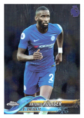 2018-19 Topps Chrome Premier League 63 Antonio Rudiger Chelsea FC