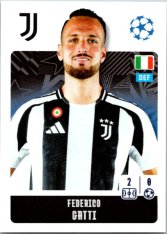 2024-25 Topps Champions League 252 Federico Gatti (Juventus)
